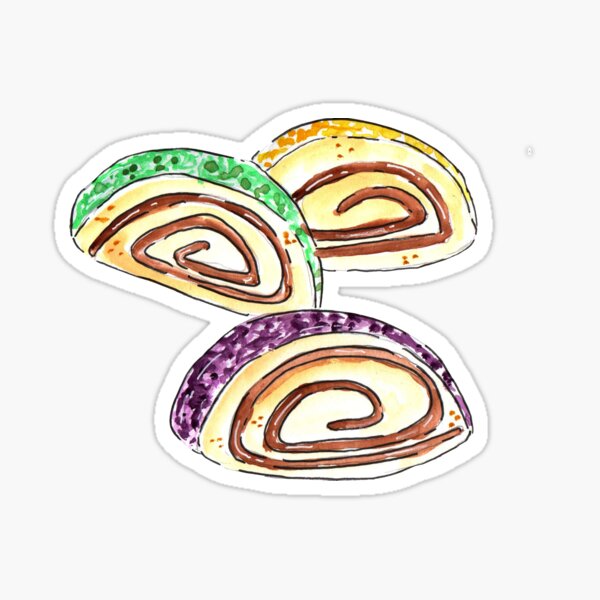 Item preview, Slices Of King Cake designed and sold by PeoplizeIt.