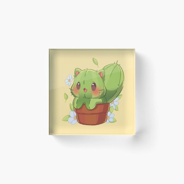 Item preview, Cactus cat designed and sold by CharmingChains.