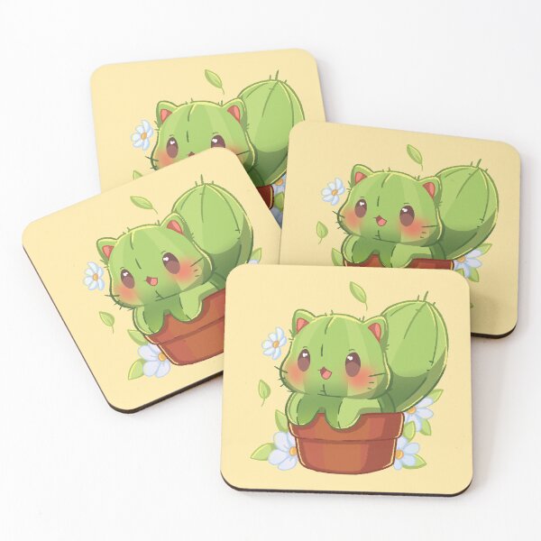 Item preview, Cactus cat designed and sold by CharmingChains.