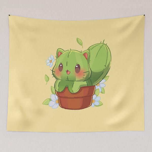 Item preview, Cactus cat designed and sold by CharmingChains.