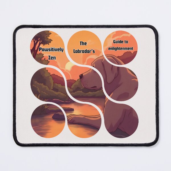 Item preview, Pawsitively Zen: The Labrador's Path to Inner Peace designed and sold by Paws and Ink Art.