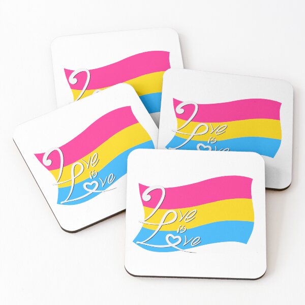 Item preview, Happy Pride! Pansexual flag designed and sold by The Vagrant Mansion.