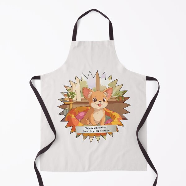Item preview, Cheeky Chihuahua: Small Dog, Big Attitude designed and sold by Paws and Ink Art.