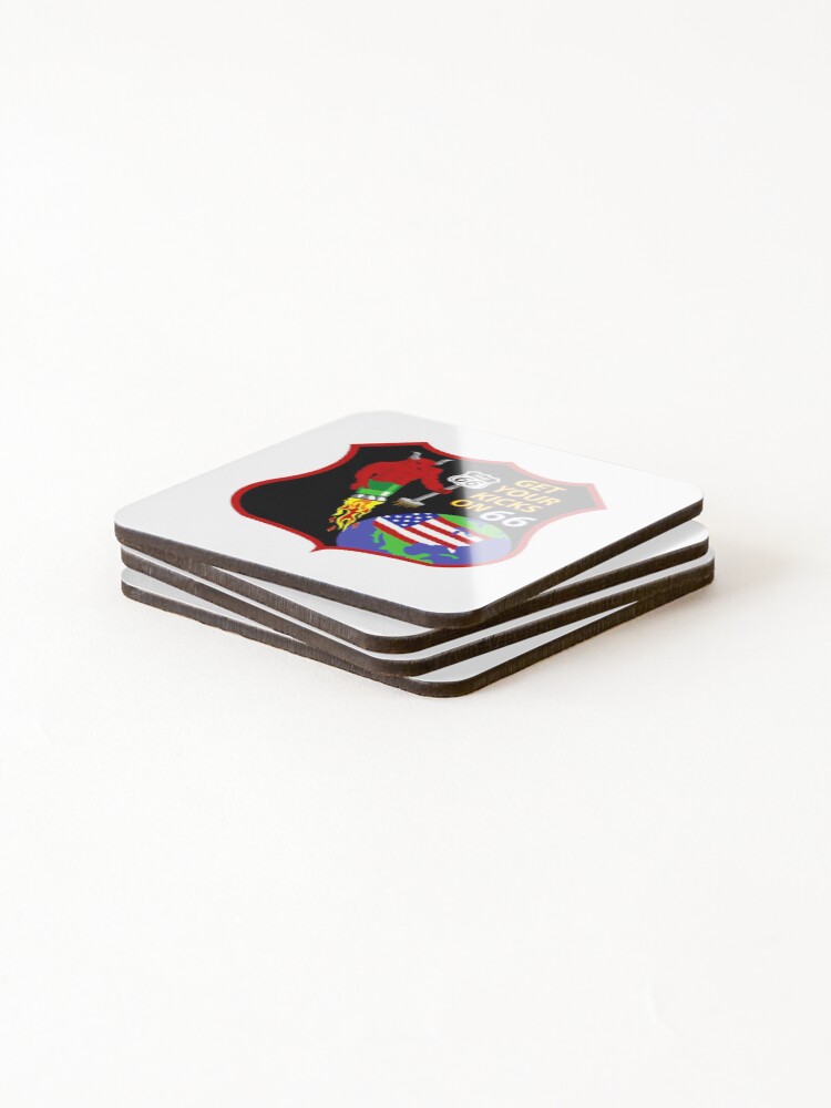 Thumbnail 4 of 5, Coasters (Set of 4), NROL-66 Program Logo designed and sold by Spacestuffplus.