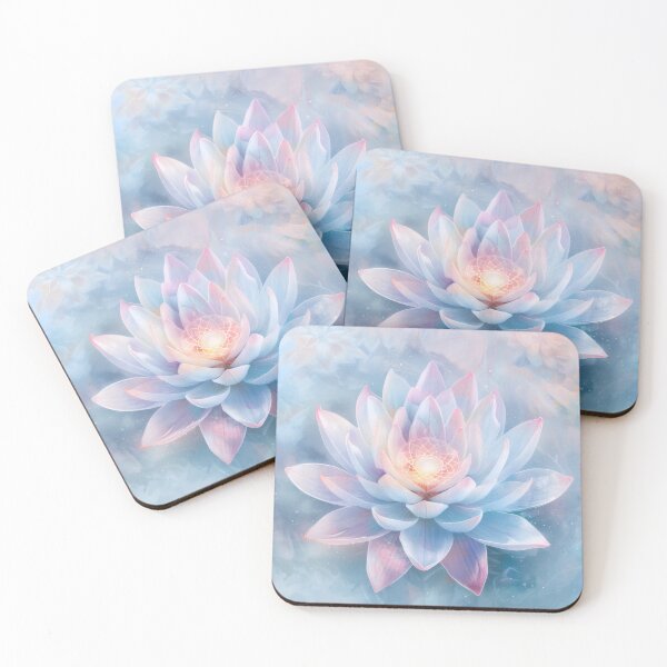Item preview, Lotus light – flower of inner peace designed and sold by CosmicGlyph.