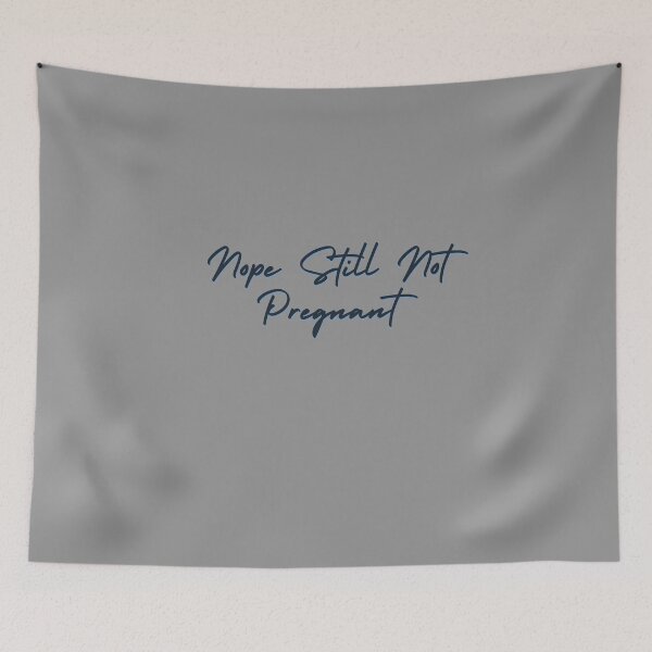 Item preview, Joyfully Not Pregnant Celebration Art designed and sold by Zakrytos ★★★★★.