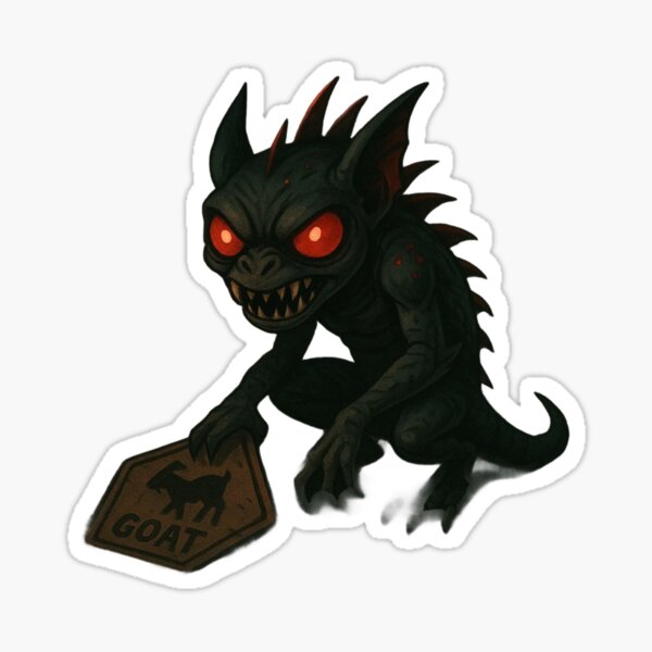 Item preview, Scary Chupacabra designed and sold by Planetporridge.