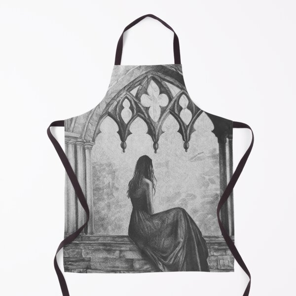 Item preview, The Silent Watcher of the Forgotten Realm, 50 x 70 cm, graphite crayon on paper, 2025 designed and sold by oanaunciuleanu.