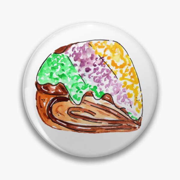 Item preview, King Cake Slice designed and sold by PeoplizeIt.