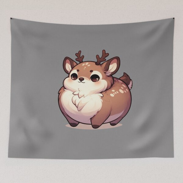 Item preview, Chonky Deer designed and sold by ArtistEmbrace.