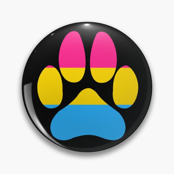 Item preview, Pan Pride Puppy Paw designed and sold by LaVenderPawCreations.