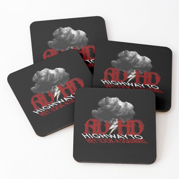 Item preview, Funny Adult ADHD design ADHD Highway To Hey Look A Squirrel saying for a funny adhd gift designed and sold by LuxeGraphix.