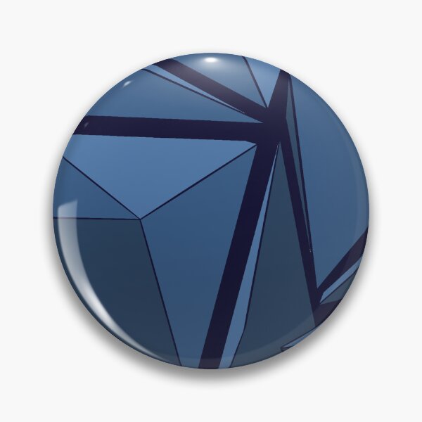 Item preview, Wonky Blue Triangles designed and sold by dotbloom-studio.