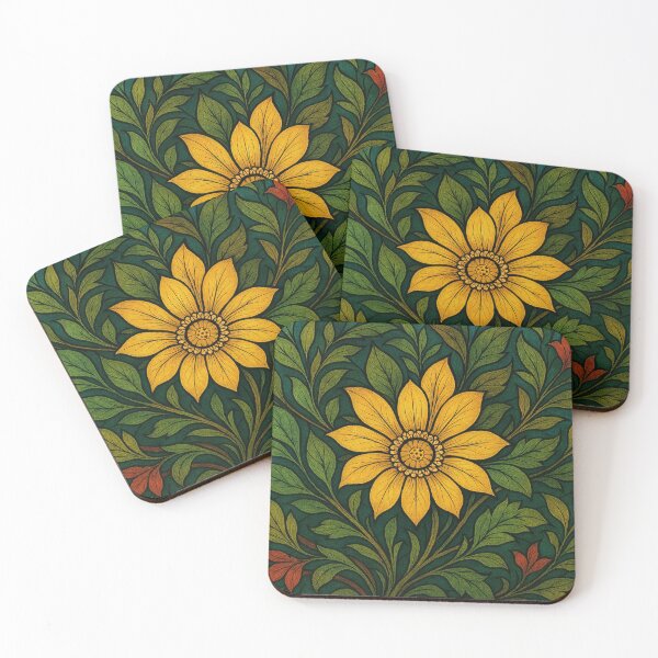Item preview, Radiant floral splendor in yellow designed and sold by Sigtrix.
