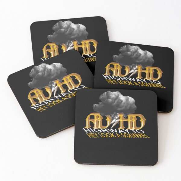 Item preview, Funny Adult ADHD design ADHD Highway To Hey Look A Squirrel saying for a funny adhd gift designed and sold by LuxeGraphix.