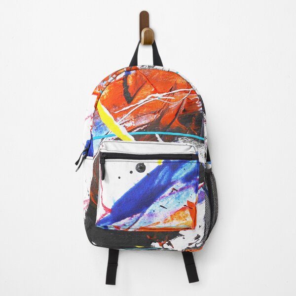 Item preview, Wild paint splash abstract collage designed and sold by ZebEddy.