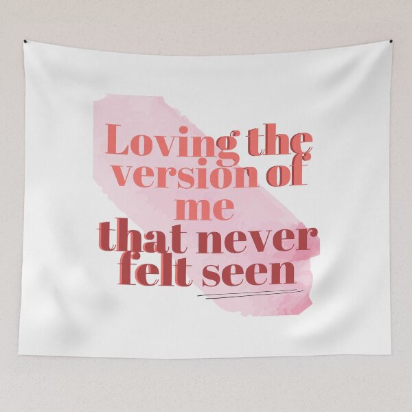 Item preview, Loving the version of me that never felt seen designed and sold by Felt & Spoken.