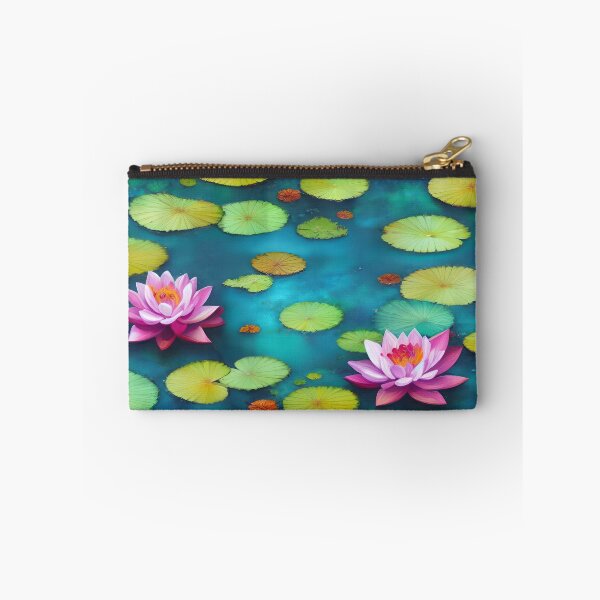 Item preview, Tranquil Bloom: Water Lilies in Radiant Waters designed and sold by CarrollGene.