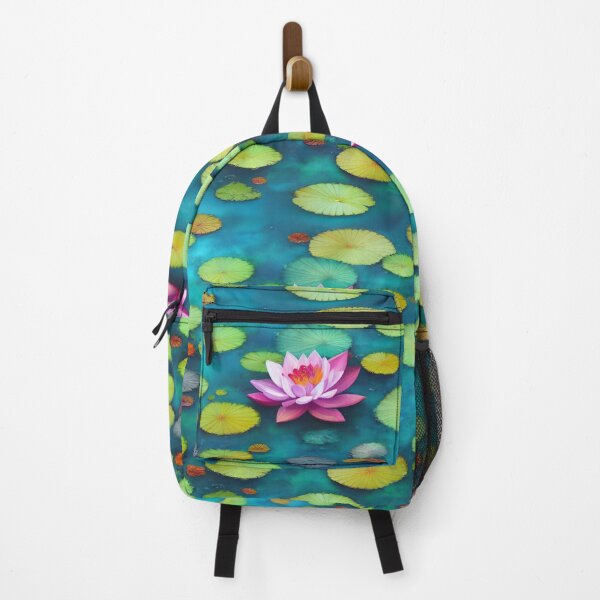 Item preview, Tranquil Bloom: Water Lilies in Radiant Waters designed and sold by CarrollGene.
