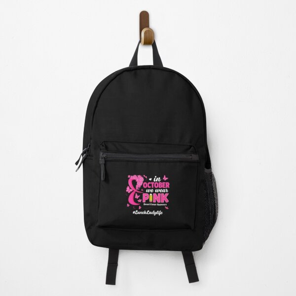 Item preview, In October We Wear Pink Lunch Lady Life Breast Cancer designed and sold by TalalosART.