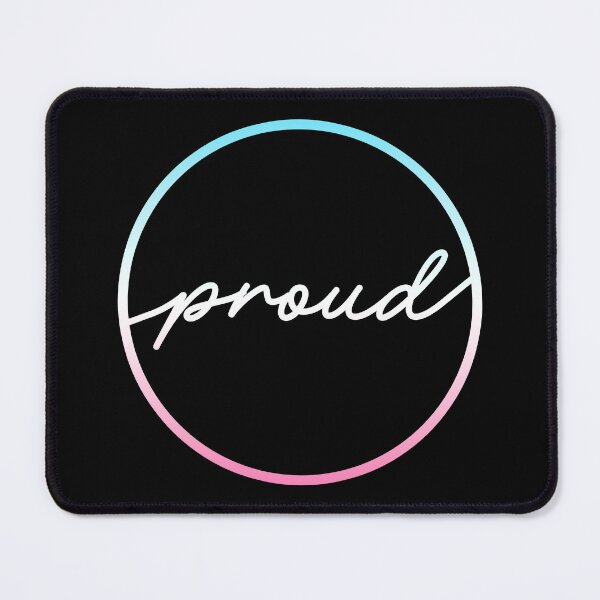 Item preview, Proud Circle - Trans Flag designed and sold by sillyjess.
