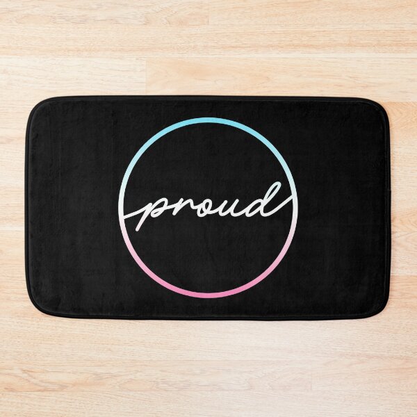 Item preview, Proud Circle - Trans Flag designed and sold by sillyjess.