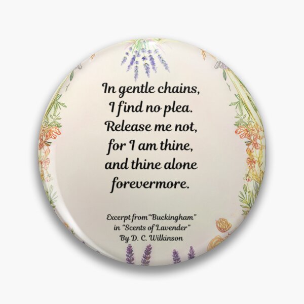Item preview, LGBTQ+ Gay Pride Poetry Extract “Buckingham” in “Scents of Lavender”  By D. C. Wilkinson Graphic Design Print designed and sold by ItsAKinkThing.