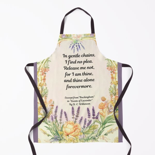 Item preview, LGBTQ+ Gay Pride Poetry Extract “Buckingham” in “Scents of Lavender” By D. C. Wilkinson Graphic Design Print designed and sold by ItsAKinkThing.