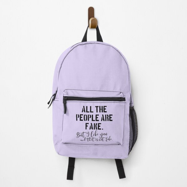 Item preview, All the people are fake. But I like you and that is not fake. designed and sold by kobyakov.