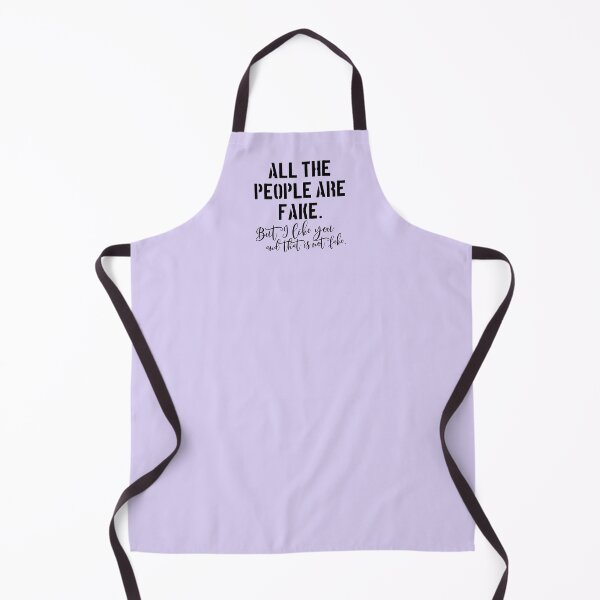 Item preview, All the people are fake. But I like you and that is not fake. designed and sold by kobyakov.