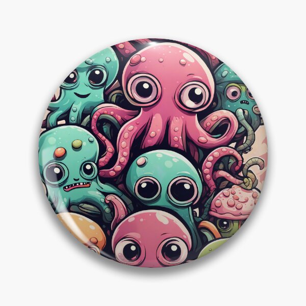 Item preview, Delicious Tripi Octopus Monster`s designed and sold by Vj-Sets-Shop.
