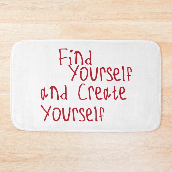 Item preview, Find Yourself and Create Yourself designed and sold by kinpirks.