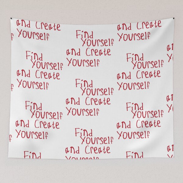 Item preview, Find Yourself and Create Yourself designed and sold by kinpirks.