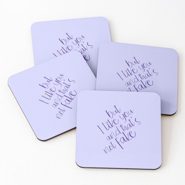 Item preview, But I like you and that's not fake - purple designed and sold by kobyakov.