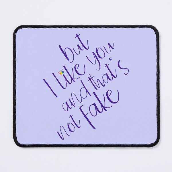 Item preview, But I like you and that's not fake - purple designed and sold by kobyakov.