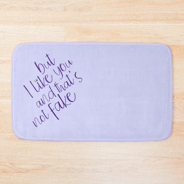 Item preview, But I like you and that's not fake - purple designed and sold by kobyakov.