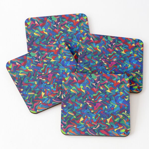Item preview, Colorful abstract mosaic image designed and sold by Sigtrix.