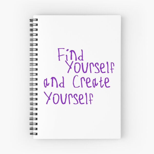 Item preview, Find Yourself and Create Yourself designed and sold by kinpirks.