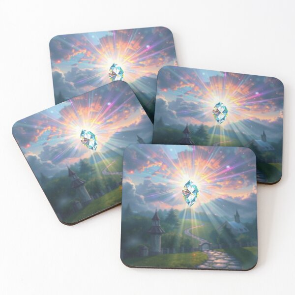 Artikelvorschau, Magical Prism Glow – Licht bricht sich in faszinierende Rainbow Colors und erschafft eine dreamy Atmosphäre entworfen und verkauft von FotoworldEdel.