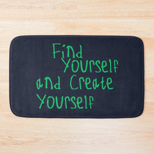 Item preview, Find Yourself and Create Yourself designed and sold by kinpirks.