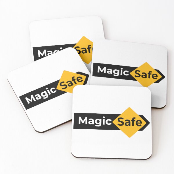 Item preview, MagicSafe logo Magician funny designed and sold by AussieMagicman.