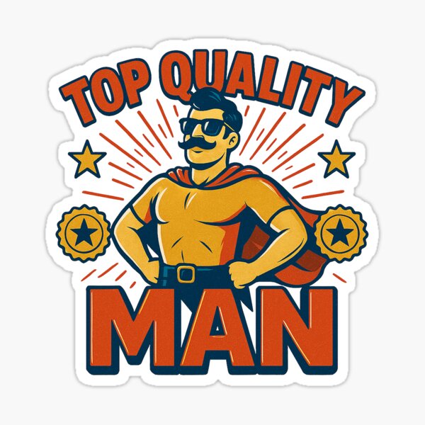 Item preview, Top Quality Man – Premium Grade Masculinity Design designed and sold by Living Warrior Designs.