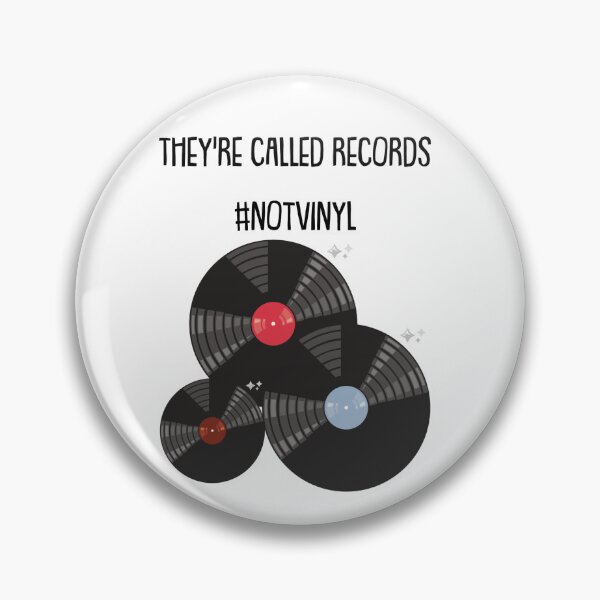 Item preview, They're Called Records #NotVinyl designed and sold by RedWhiteGoAU.