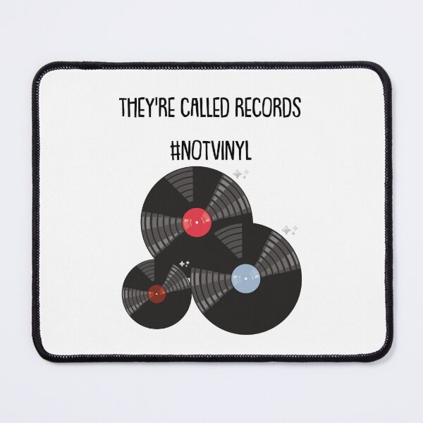 Item preview, They're Called Records #NotVinyl designed and sold by RedWhiteGoAU.