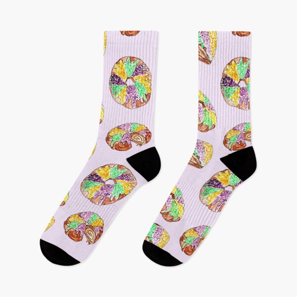Item preview, Watercolor King Cake Pattern designed and sold by PeoplizeIt.