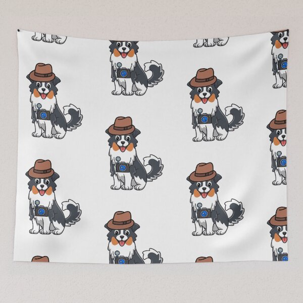 Item preview, Funny Collie Dog is a photographer designed and sold by Pet Station.