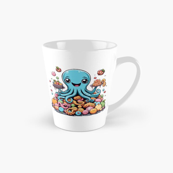 Item preview, Delicious Octopus Yummy Monster`s designed and sold by Vj-Sets-Shop.