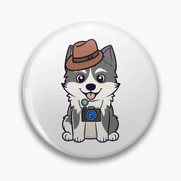 Item preview, Funny Husky Dog is a photographer designed and sold by Pet Station.