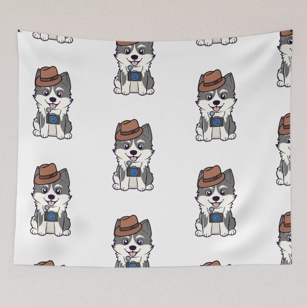 Item preview, Funny Husky Dog is a photographer designed and sold by Pet Station.