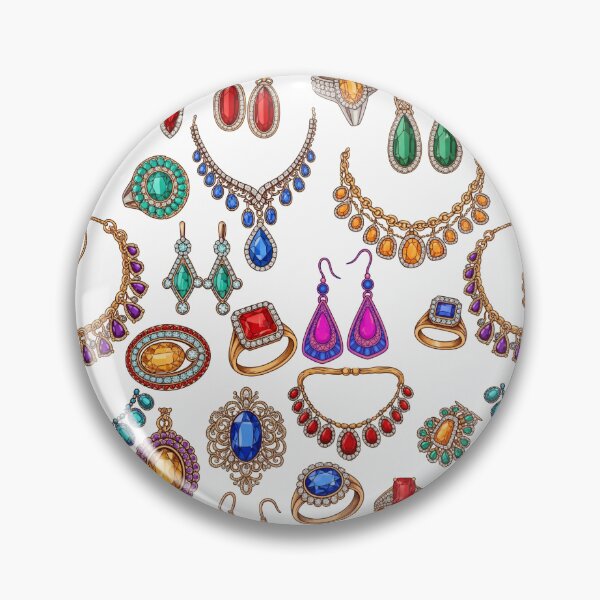 Item preview, jewelry seamless pattern. designed and sold by roshana3.